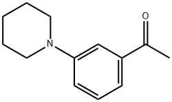 1-(3-(Piperidin-1-yl)phenyl)ethanone 구조식 이미지