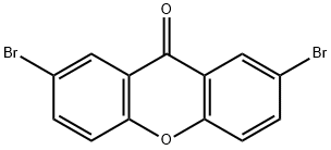 2,7-dibromo-9H-xanthen-9-one 구조식 이미지