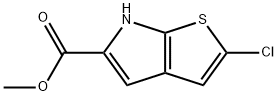 methyl 2-chloro-6H-thieno[2,3-b]pyrrole-5-carboxylate Structure