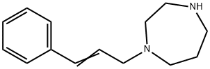 1-cinnamyl-1,4-diazepane Structure