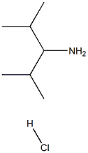 2,4-Dimethylpentan-3-amine hydrochloride Structure