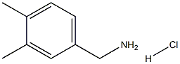 3,4-Dimethylbenzylamine Hydrochloride Structure