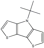 4-(tert-Butyl)-4H-dithieno[3,2-b:2',3'-d]pyrrole 구조식 이미지