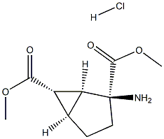 (1S,2S,5R,6S)-dimethyl 2-aminobicyclo[3.1.0]hexane-2,6-dicarboxylate hydrochloride(WXG02526) Structure