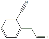 2-(2-Oxoethyl)benzonitrile 구조식 이미지