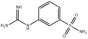 3-guanidinobenzenesulfonamide 구조식 이미지