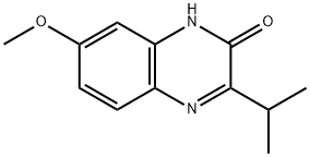 3-isopropyl-7-methoxyquinoxalin-2(1H)-one Structure