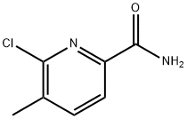 6-Chloro-5-methyl-pyridine-2-carboxylic acid amide Structure