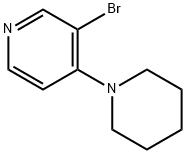 3-Bromo-4-(piperidin-1-yl)pyridine Structure