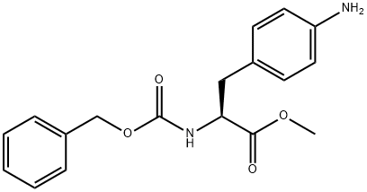 (S)-methyl 3-(4-aminophenyl)-2-(((benzyloxy)carbonyl)amino)propanoate Structure