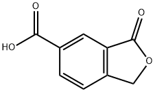 phthalide-6-carboxylic acid 구조식 이미지