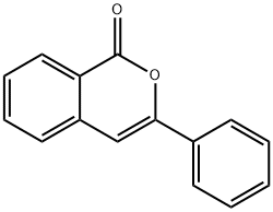 3-PHENYL-1H-2-BENZOPYRAN-1-ONE 구조식 이미지