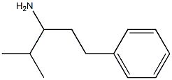 4-메틸-1-페닐펜탄-3-아민 구조식 이미지