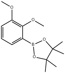 1,3,2-Dioxaborolane,2-(2,3-dimethoxyphenyl)-4,4,5,5-tetramethyl- Structure