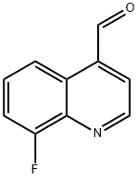 8-fluoroquinoline-4-carbaldehyde 구조식 이미지