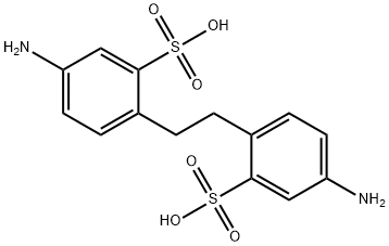 5-amino-2-[2-(4-amino-2-sulfophenyl)ethyl]benzenesulfonic acid 구조식 이미지