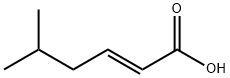 (E)-5-methylhex-2-enoic acid 구조식 이미지