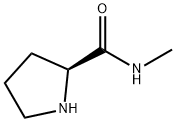 (S)-Pyrrolidine-2-carboxylic acid methylamide Structure