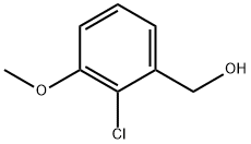 (2-Chloro-3-methoxyphenyl)methanol Structure