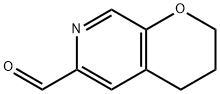 3,4-dihydro-2H-pyrano[2,3-c]pyridine-6-carbaldehyde Structure