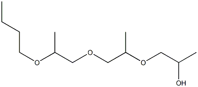 1-[2-(2-Butoxypropoxy)-1-methylethoxy]-2-propanol Structure