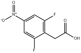 2-(2,6-difluoro-4-nitrophenyl)acetic acid Structure