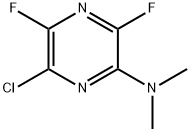 6-Chloro-3,5-difluoro-N,N-dimethylpyrazin-2-amine Structure