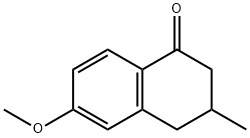 6-methoxy-3-methyl-3,4-dihydronaphthalen-1(2H)-one Structure