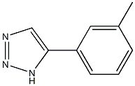 5-(m-Tolyl)-1H-1,2,3-triazole Structure