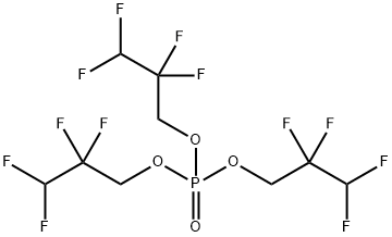 Tris(2,2,3,3-tetrafluoropropyl)phosphate 구조식 이미지