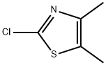 2-Chloro-4,5-dimethyl-thiazole 구조식 이미지