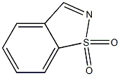 Benzo[d]isothiazole 1,1-dioxide 구조식 이미지