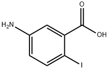 5-Amino-2-iodo-benzoic acid Structure