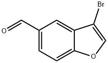 3-bromobenzofuran-5-carbaldehyde Structure