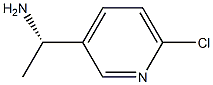 (1S)-1-(6-CHLORO(3-PYRIDYL))ETHYLAMINE Structure