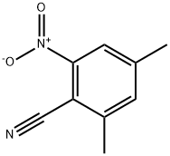 Benzonitrile, 2,4-dimethyl-6-nitro- Structure