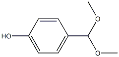 4-(dimethoxymethyl)phenol Structure