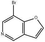 Furo[3,2-c]pyridine, 7-bromo- Structure