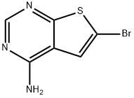 6-bromothieno[2,3-d]pyrimidin-4-amine Structure
