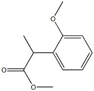 Methyl 2-(2-methoxyphenyl)propanoate 구조식 이미지