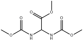 methyl bismethoxycarbonylaminoacetate Structure