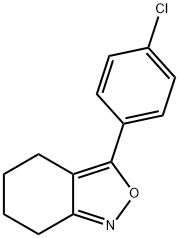 3-(4-Chlorophenyl)-4,5,6,7-tetrahydrobenzo[c]isoxazole Structure