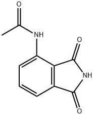 Acetamide,N-(2,3-dihydro-1,3-dioxo-1H-isoindol-4-yl)- Structure