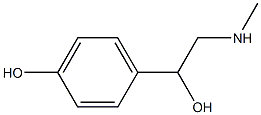 (-)-Synephrine 구조식 이미지