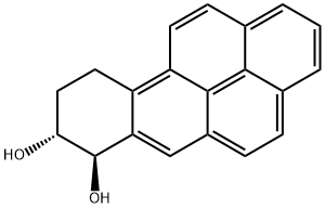 (7R,8R)-7,8,9,10-TETRAHYDROBENZO[DEF]CHRYSENE-7,8-DIOL Structure