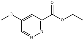 ethyl 5-methoxypyridazine-3-carboxylate 구조식 이미지