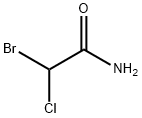 2-bromo-2-chloroacetamide Structure