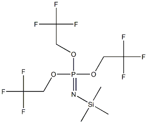 Phosphorimidic acid, (trimethylsilyl)-, tris(2,2,2-trifluoroethyl) ester Structure