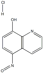 5-nitroso-8-hydroxyquinoline hydrochloride 구조식 이미지