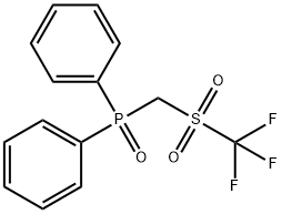 Diphenyl((phenylthio)methyl)phosphine oxide 구조식 이미지